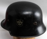 WWII GERMAN THIRD REICH M1934 POLICE HELMET