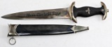 WWII GERMAN THIRD REICH SS HONOR DRESS DAGGER