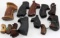 SMITH AND WESSON DOUBLE ACTION REVOLVER GRIP LOT