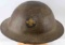 WWI US DOUGHBOY 33RD INF DIVISION BRODIE HELMET