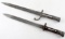 LOT OF 2 VZ 24 WWII BAYONETS CZECH