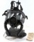 WWII USN MARK IV GAS MASK WITH FACE FORM