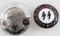 WWII GERMAN THIRD REICH ENAMEL PARTY SS BADGE LOT