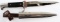 REPRODUCTION HITLER JUGEND KNIFE W SCABBARD