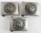 GERMAN WWII LOT OF 3 BELT BUCKLE SA REICHSBAHN