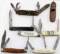 LOT OF 6 ASSORTED VINTAGE ADVERTISING POCKET KNIFE