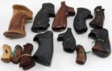 SMITH AND WESSON DOUBLE ACTION REVOLVER GRIP LOT