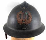 WWII FRENCH M26 ADRIAN STEEL COMBAT HELMET