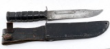 VIETNAM US NAVY MARK 2 FIGHTING KNIFE UTICA CUT CO