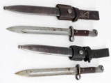 WWI ERA M1912 CHILEAN STEYR MAUSER BAYONET LOT