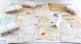 WWII UNITED STATES  ARMY GI LETTER HOME LOT OF 170