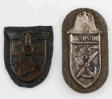 WWII THIRD REICH GERMAN CAMPAIGN SHIELDS NARVIK