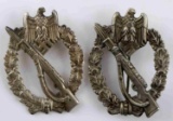 WWII GERMAN THIRD REICH INFANTRY ASSAULT BADGE LOT