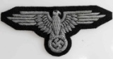 GERMAN WWII SS OFFICER SLEEVE EAGLE EMBROIDERED