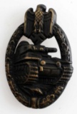 GERMAN WWII THIRD REICH ARMY TANK ASSAULT BADGE