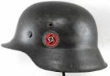 WWII GERMAN THIRD REICH M1942 RAD HELMET