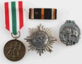 WWII THIRD REICH GERMAN MEDAL LOT OF 4 CAMPAIGN