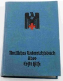 WWII GERMAN DRK RED CROSS FIRST AID BOOK