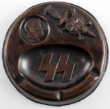 GERMAN WWII THIRD REICH WAFFEN SS ASHTRAY