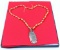 HUDSON BAY FUR TRADE BEADED OWL SILVER NECKLACE