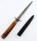 19TH CENTURY BOOT KNIFE DIRK PROSTITUTE DAGGER
