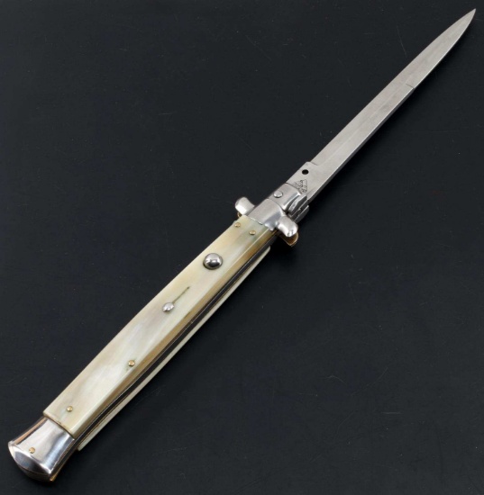 ITALIAN MADE SWITCHBLADE KNIFE 13 INCHES OPEN