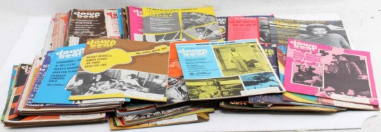 60 ISSUES 11-1970 TO 5-1974 DOWN BEAT MAGAZINE LOT