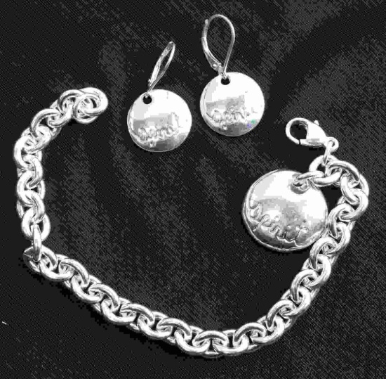 RLM ROBERT LEE MORRIS STERLING BRACELET EARRINGS
