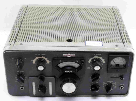 COLLINS HAM RADIO TRANSCEIVER MODEL KWM-2A