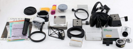 VINTAGE HASSELBLAD CAMERA ACCESSORY LOT