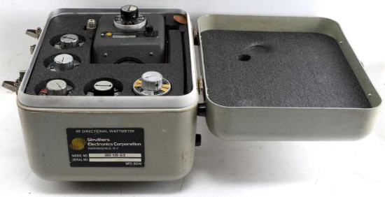 STRUTHERS ELECTRONICS RF DIRECTIONAL WATTMETER