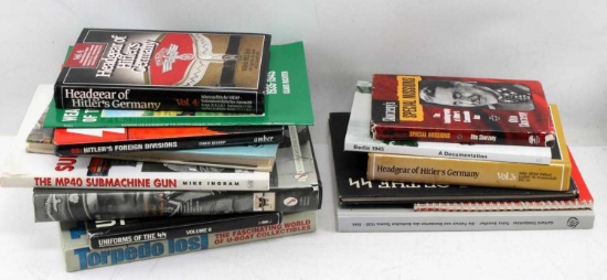 WWII GERMAN THIRD REICH AND SS REFERENCE BOOK LOT