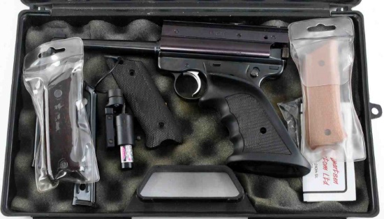RUGER MARK II SEMI AUTO PISTOL WITH EXTRAS .22 LR