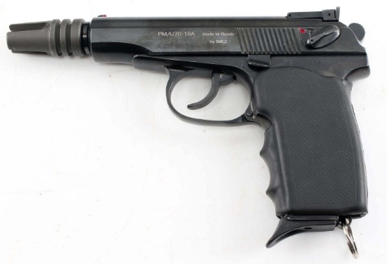 IMEZ MAKAROV PM IJ70 18A SEMI AUTO PISTOL 9MM