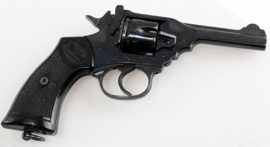 WEBLEY & SCOTT MARK IV 6 SHOT DA REVOLVER .38