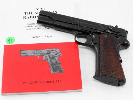 POLISH FB VIS P35 SEMI AUTO PISTOL 9MM WAFFENAMT