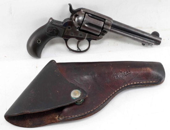 COLT 1877 LIGHTNING DA .38 REVOLVER W REA EXPRESS