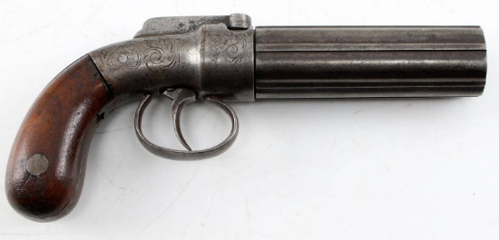 WASHINGTON ARMS PEPPERBOX .31 CALIBER CAST STEEL