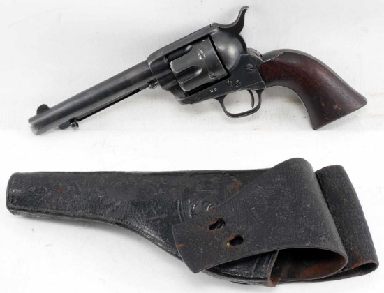 ANTIQUE COLT SAA  ARTILLERY 6 SHOT REVOLVER IN .45