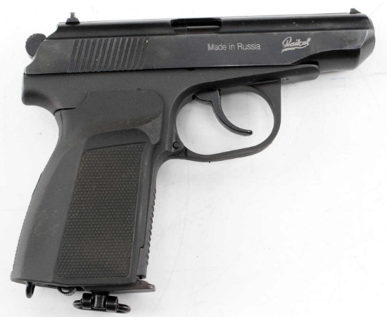 BAIKAL MP-654K BB CO2 PISTOL 4.5MM W MANUAL & CASE