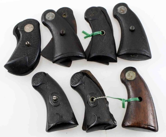 COLT FACTORY REVOLVER PISTOL GRIP LOT OF 7
