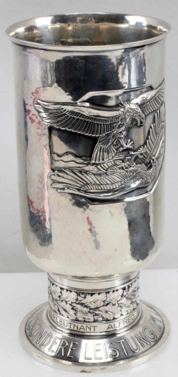 WWII GERMAN LUFTWAFFE EHRENPOKOL HONOR GOBLET