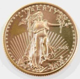 1/4 OZ AMERICAN GOLD EAGLE FINE COIN COIN BU