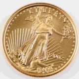 1/10 OZ 2002 AMERICAN EAGLE FINE GOLD COIN BU