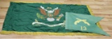 US ARMY VIETNAM ERA MILITARY POLICE FLAG 716TH
