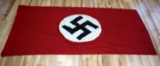 WWII GERMAN THIRD REICH PARTY FLAG 71 X 36 INCHES