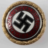 WWII GERMAN 3RD REICH NSDAP 1939 GOLD PARTY BADGE
