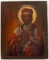 ANTIQUE 19TH C RUSSIAN ICON OF ALEXANDER NEVSKY