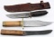 LOT OF 3 KNIVES WILSON CASE XX CLIP POINT KNIFE