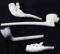 LATE 19TH CENTURY ASSORTED CLAY PIPE LOT OF FOUR